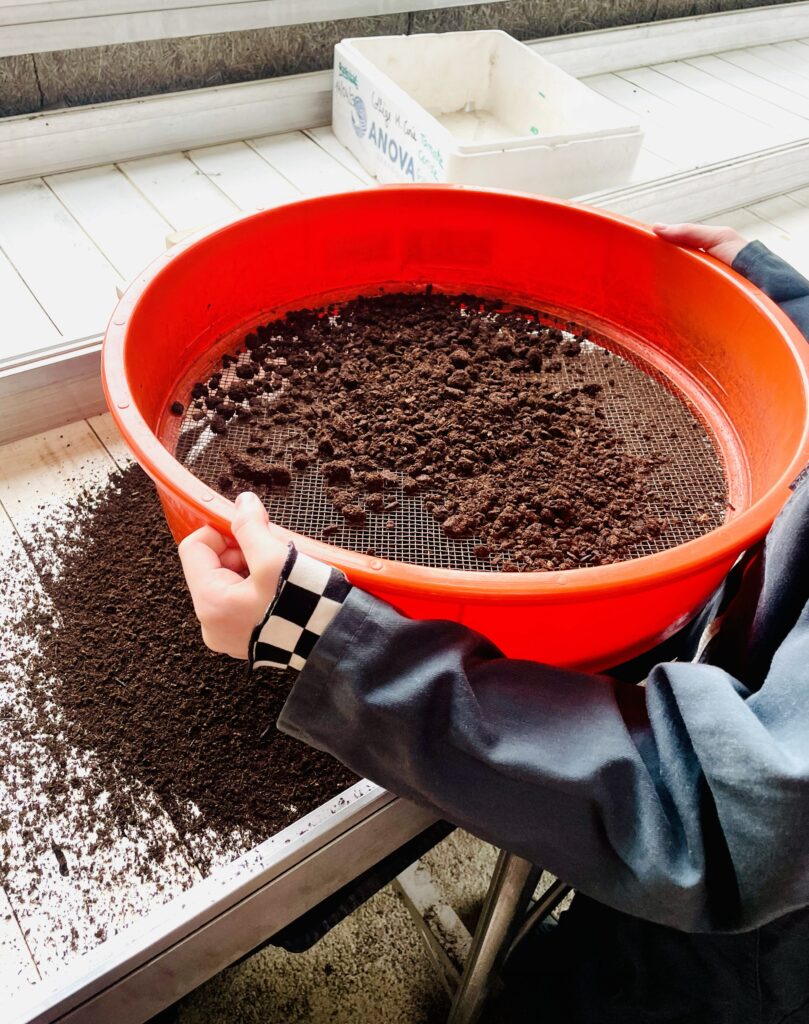 Gardening in Collège Public Marie Curie Tourcoing. 

One of the specialised programmes in the school includes gardening. The students work in a greenhouse where they plant and nurture seeds into thriving plants. This work had a calming effect, teaches practical skills and helps the students focus on the rest of their school day.