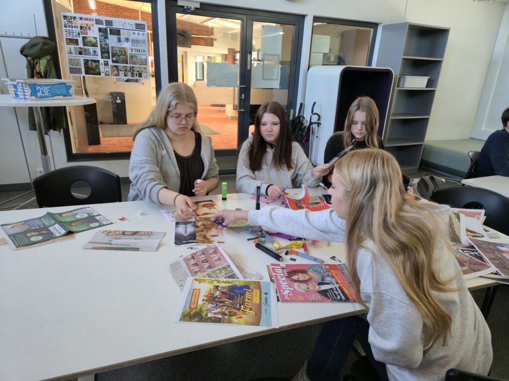 Vastamainos-työpajassa tehtiin vastamainoksia